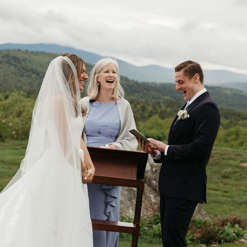 Mountain wedding at Public House on Page Hill photographed on film & digital