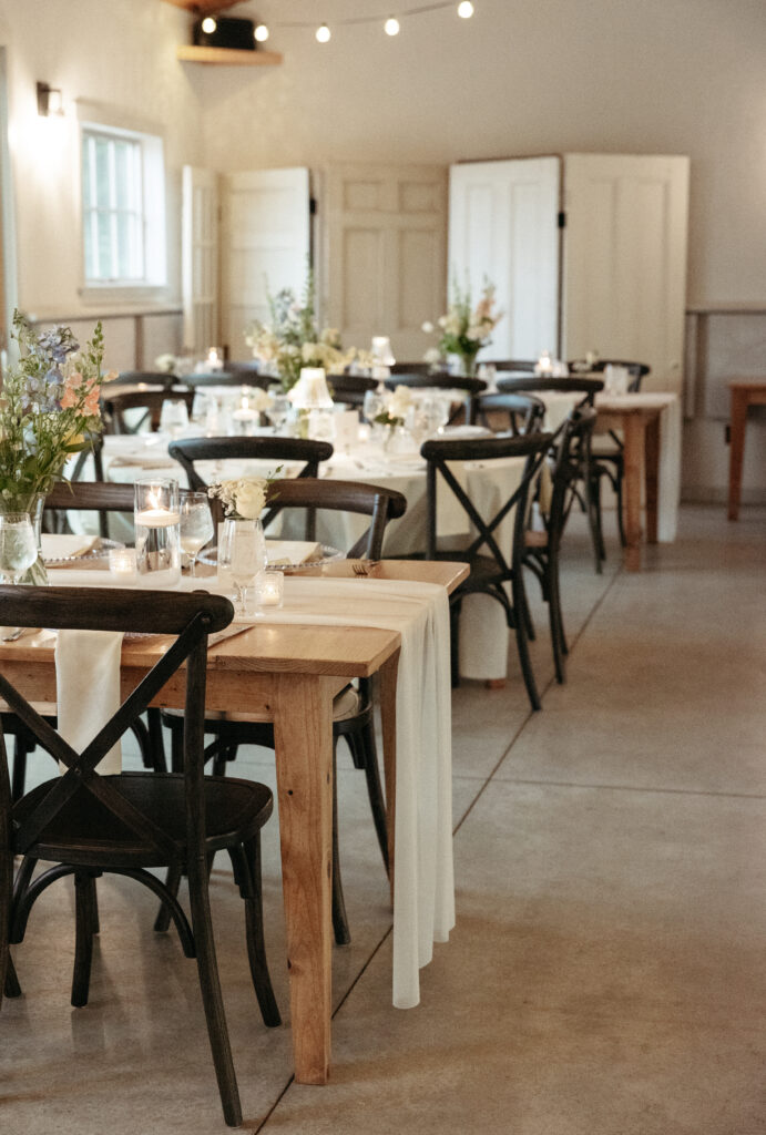 Elevated decor at this White Mountain wedding at Public House on Page Hill