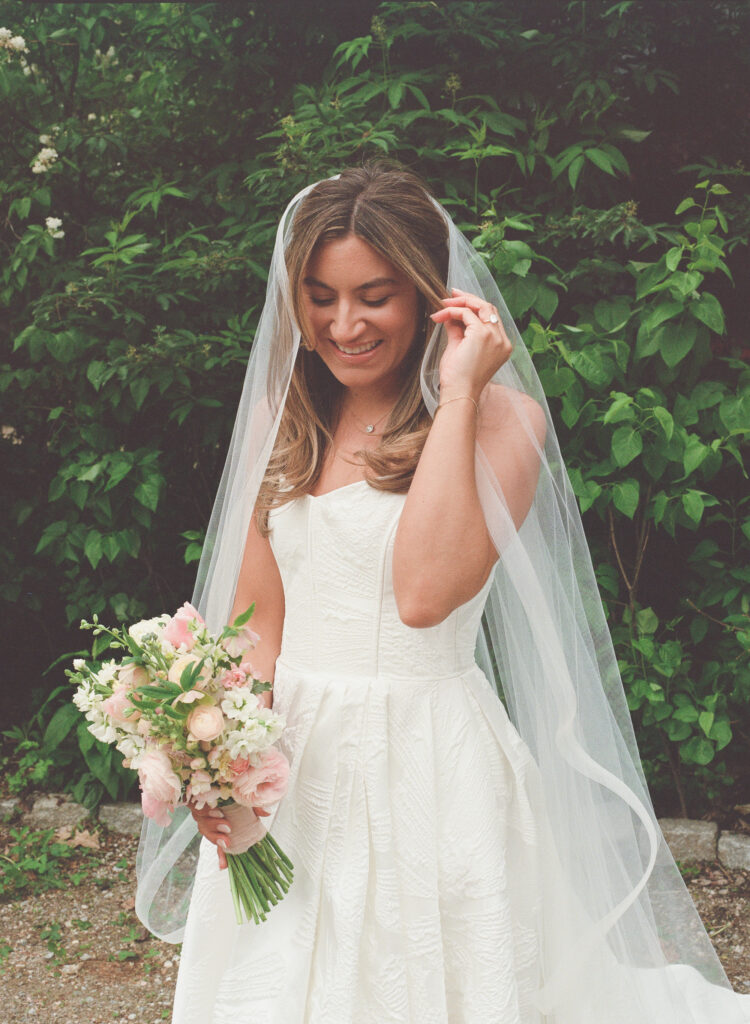 NH film photographer- White Mountain wedding venue- Bridal portrait- Public House on Page Hill