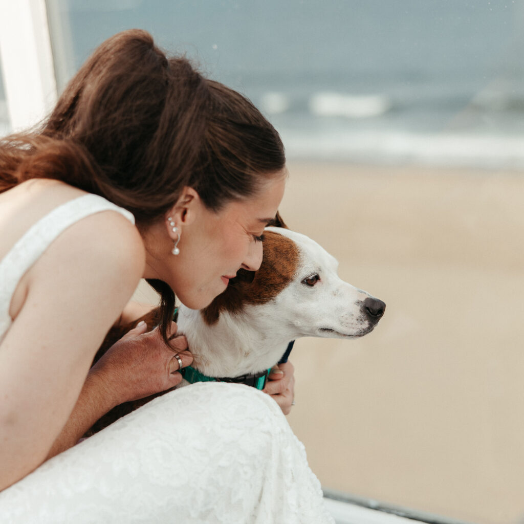 beach wedding near Boston, MA
