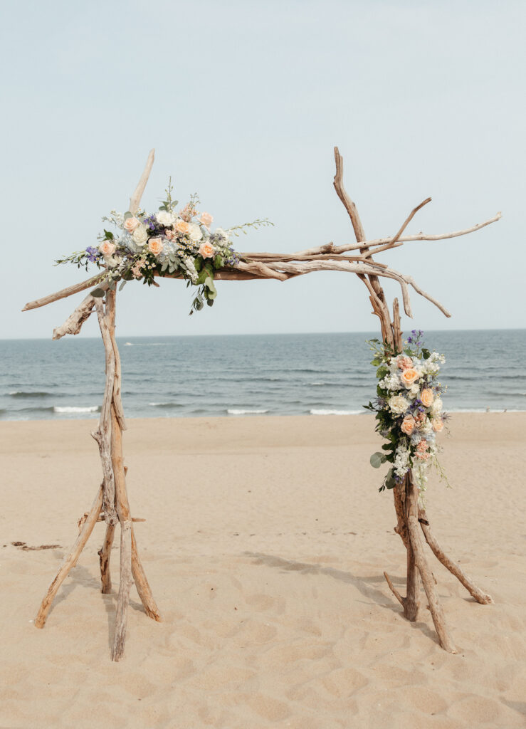North Shore beach wedding in Newburyport, MA